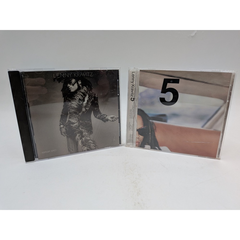 Lenny Kravitz CD Lot Mama Said and 5 Albums 90s Rock Soul Virgin Records 2pc